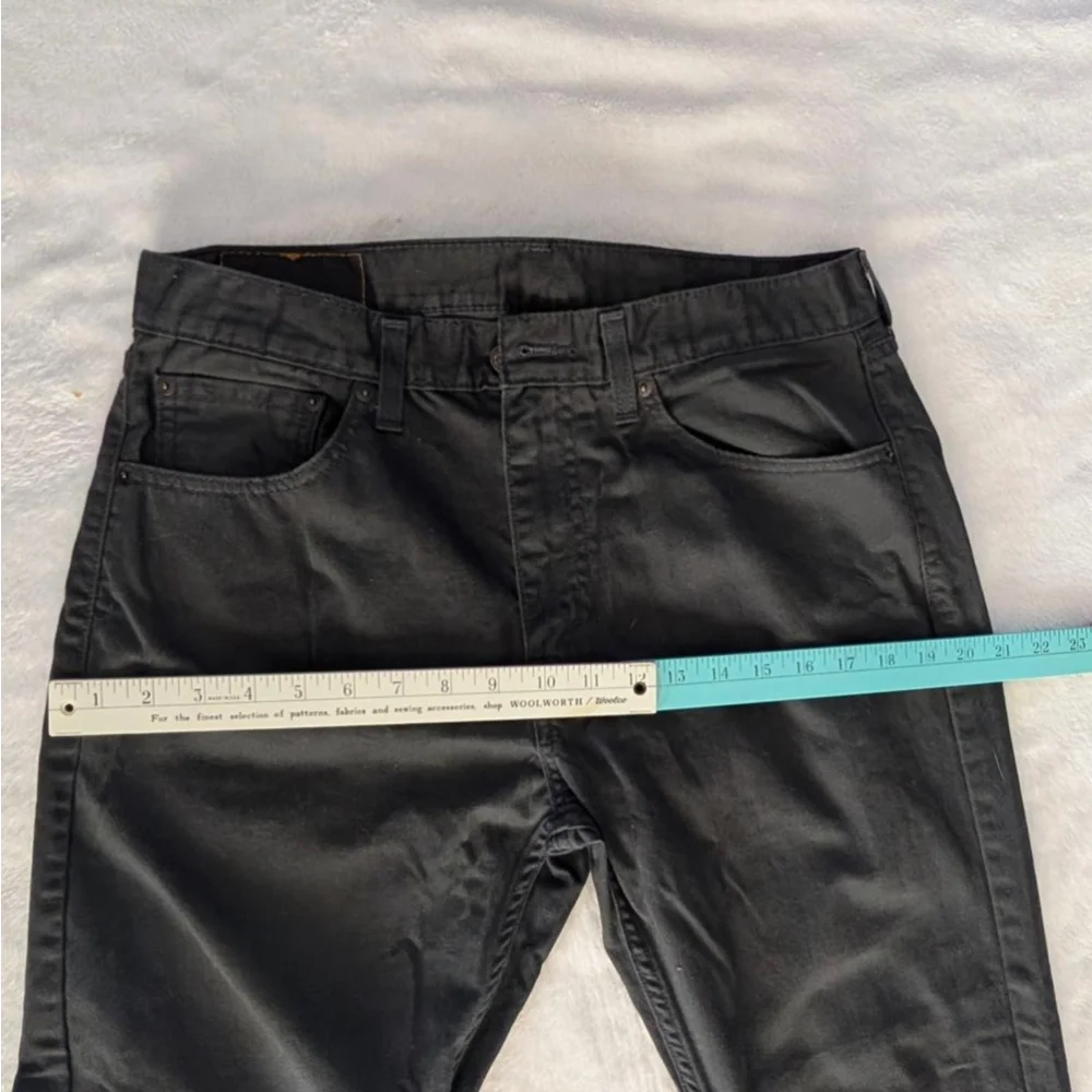 Levi's 505 Black Straight Jeans Waist 33